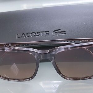 Lacoste Men's Sunglasses in Gray and Brown